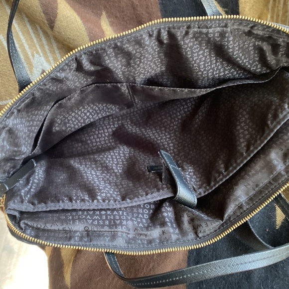 Kate Spade nylon brief double pocket computer bag - Picture 4 of 6